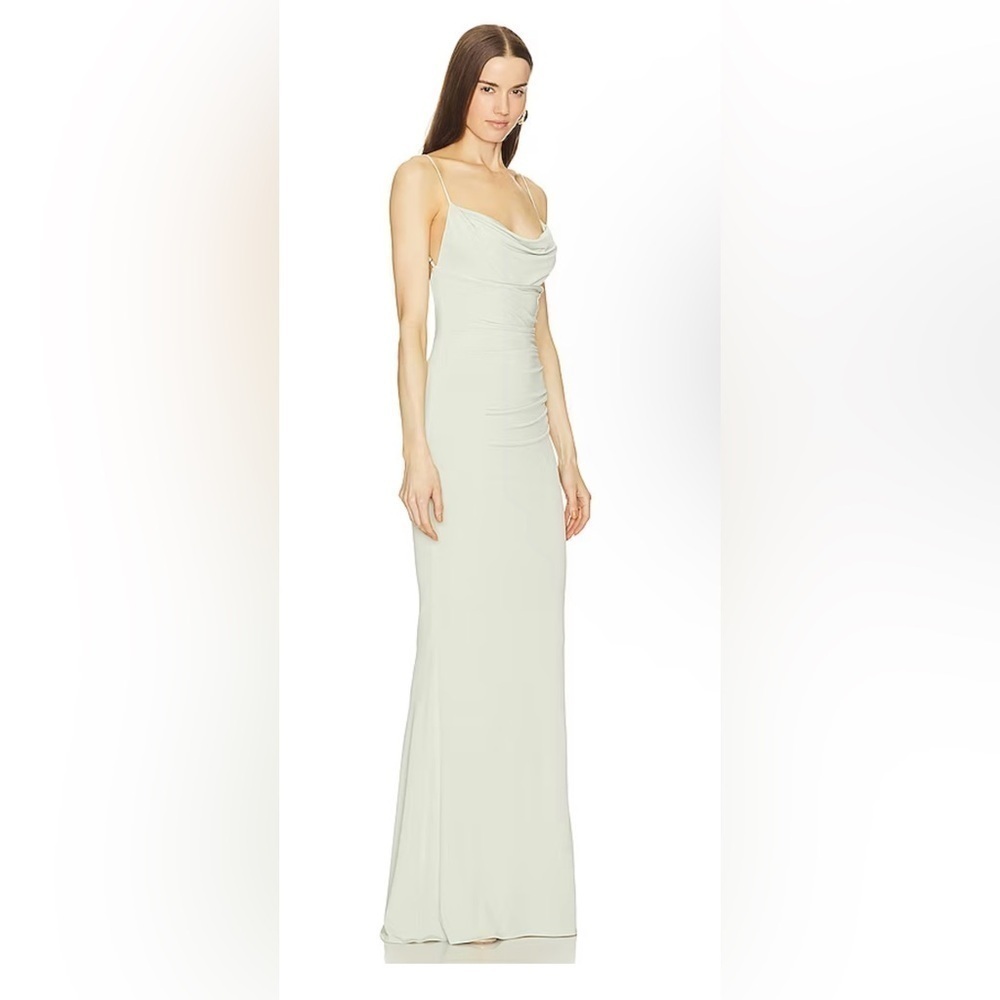 NWT KATIE MAY SURREAL GOWN IN SAGE Size Large